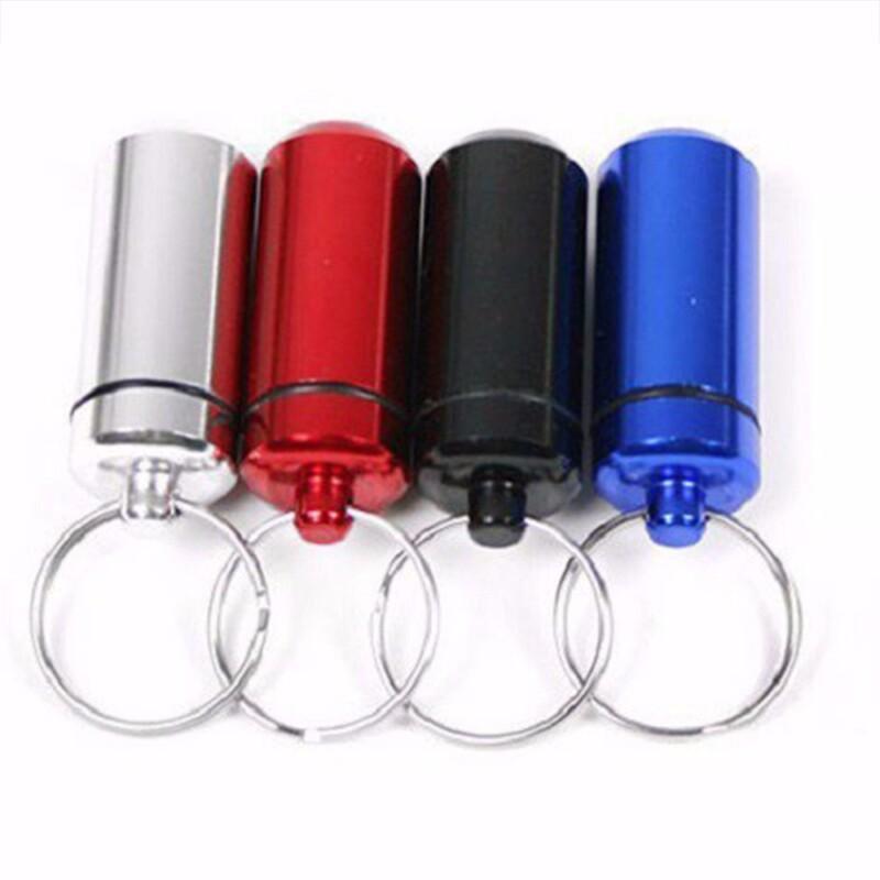 Mini Pocket Medicine Bottles Waterproof Pill Bottle First Aid Kit Outdoor Camping Equipment Keychain Emergency Survival Tool - Image 3