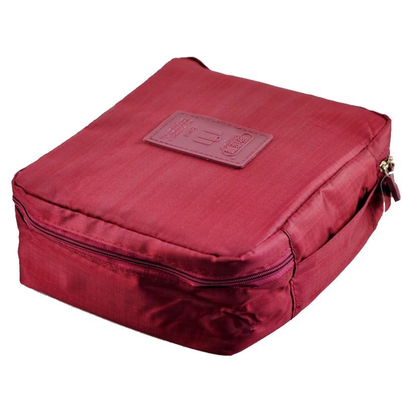 Wine Red Outdoor Travel First Aid Kit Bag Home Small Medical Box Emergency Survival kit Treatment Outdoor Camping - Image 3