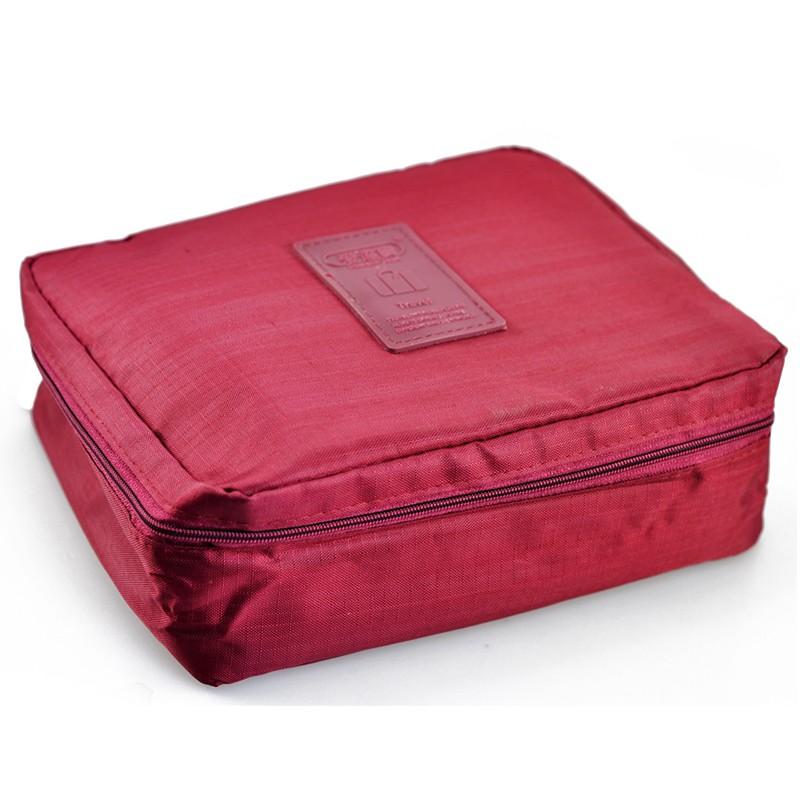 Wine Red Outdoor Travel First Aid Kit Bag Home Small Medical Box Emergency Survival kit Treatment Outdoor Camping - Image 5