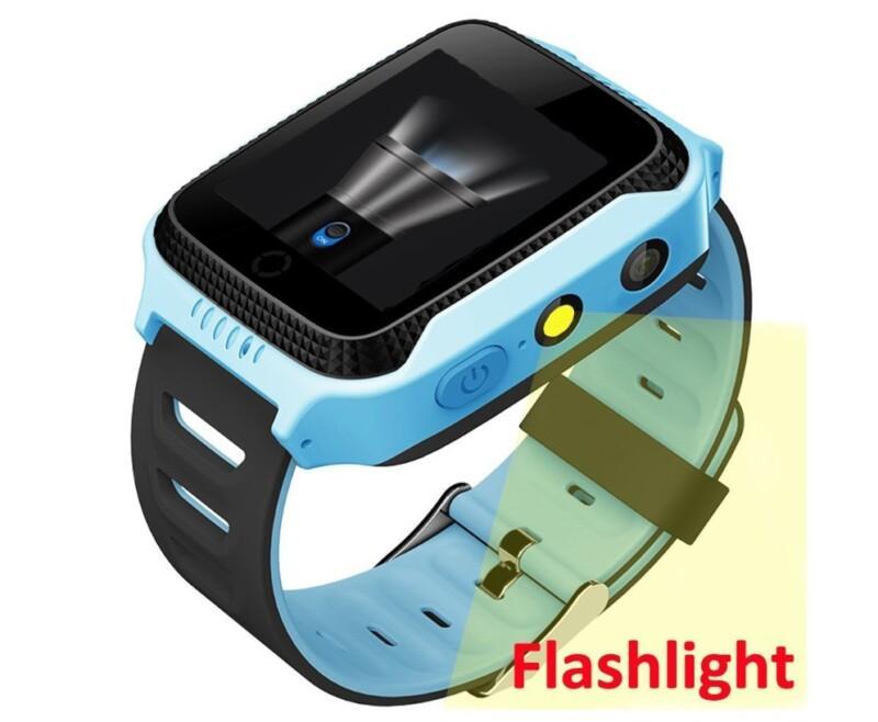 GPS Smart Watch With Camera Flashlight Baby Watch SOS Call Location Device Tracker for Kid Safe - Image 3