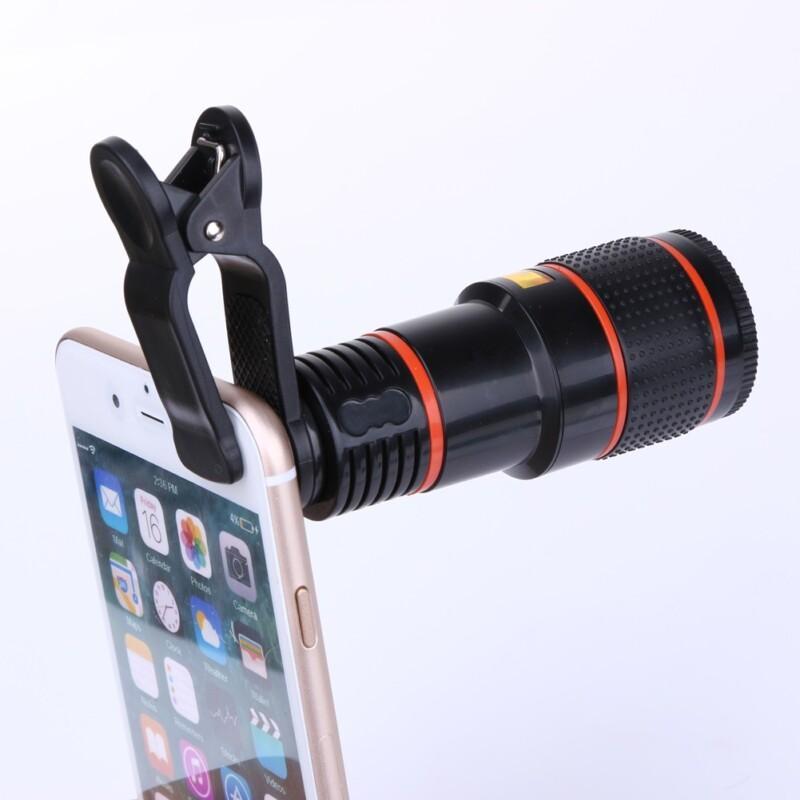12X Zoom Fisheye Camera Optical Photo Lens Telescope Lens For Iphone Samsung Xiaomi Huawei Smartphone - Image 4