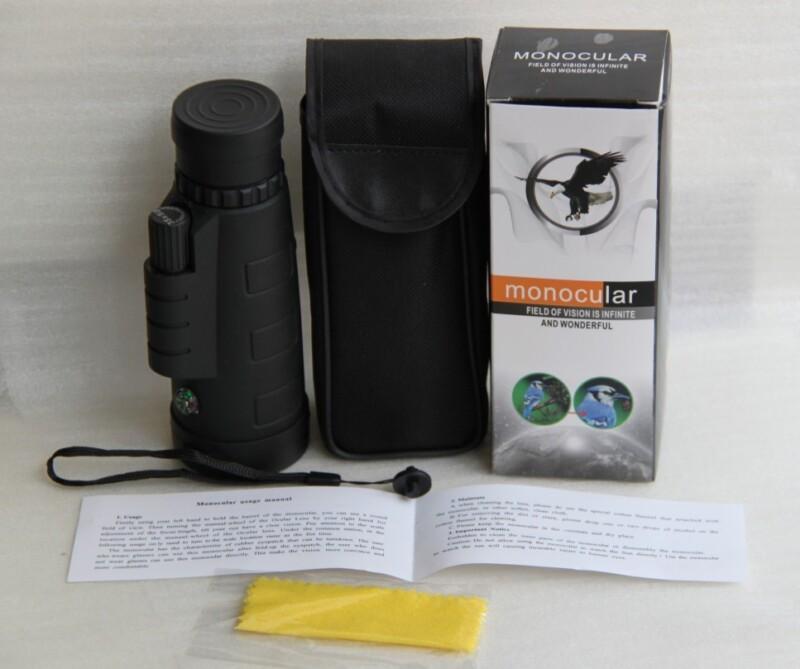Portable Monocular Telescope 35X50 Wide-Angle Zoom Lens Night Vision Telescope With Tripod Cell Phone Holder for Hunting Camping - Image 7