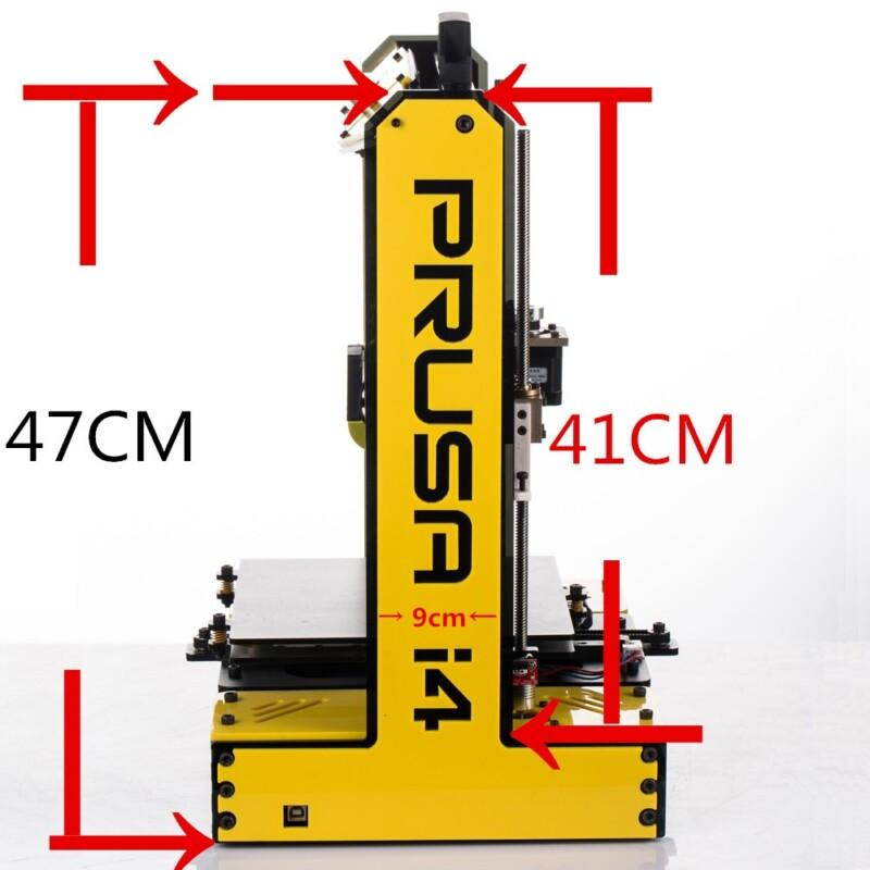 3D Printer Machine With High Accuracy Desktop I4 Semi-DIY 3D Printer Machine 2KG Filament +SDCard+Nozzles 3D Printer Kit i4 - Image 4