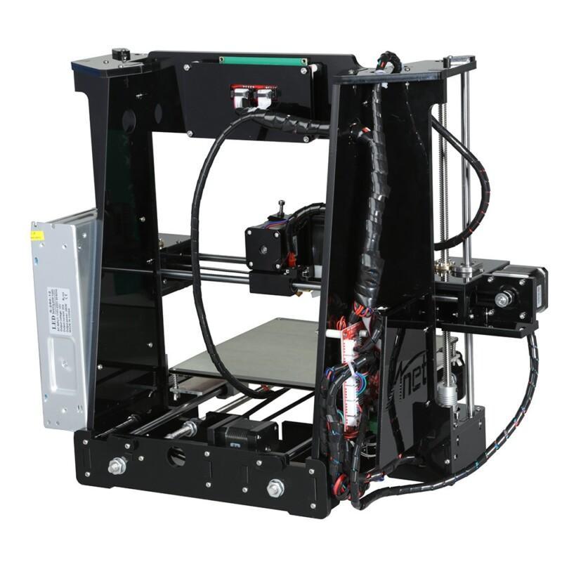 High Precision 3D Printer 220*220*250mm Full Acrylic Reprap i3 DIY 3D Printer Kit With Filament 16GB SD Card LCD - Image 5