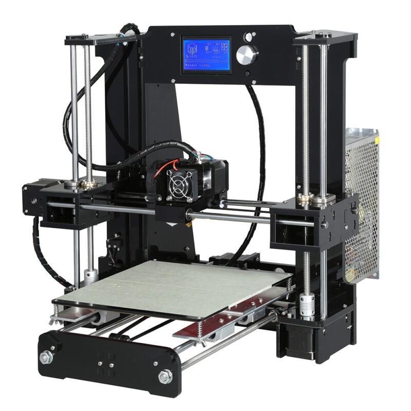 High Precision 3D Printer 220*220*250mm Full Acrylic Reprap i3 DIY 3D Printer Kit With Filament 16GB SD Card LCD - Image 2