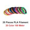 Add 100M 20Color PLA