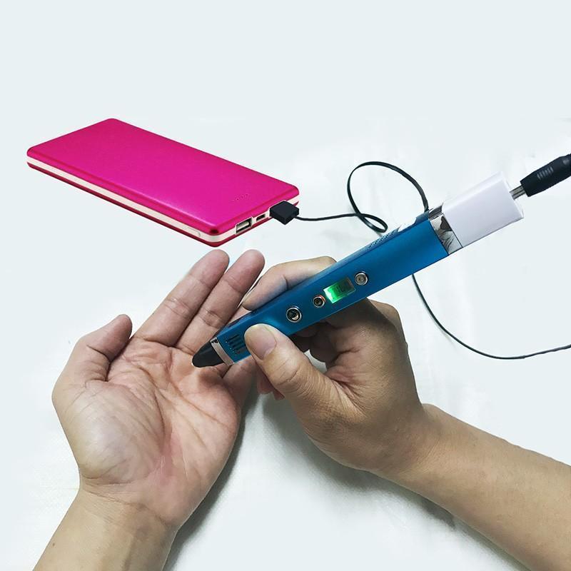 3D Pen 3D Pens, LED Display, USB Charging, 3D Pen 3D Model Smart 3D Printing Pen,Support Mobile Power Supply - Image 3