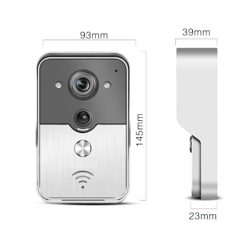 Wifi Doorbell 720P IP Camera With Motion Detection Alarm Wireless Video Intercom Phone Control IP Door Phone Wireless Door Bell - Image 3