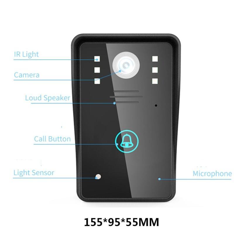 HD 720P  Video Door Phone Wireless Doorbell Intercom System Night Vision Waterproof - Image 6