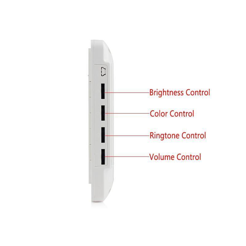 Color Video Door Phone Intercom System Only 7 inch Monitor - Image 3