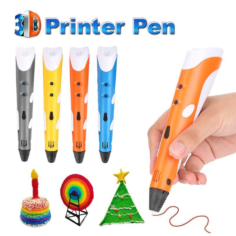 3D Printer Pen 3D Pen Drawing Pens 3D Printing Best for Kids with ABS Filament 1.75mm Gift EU/US/UK/AU Plug - Image 2