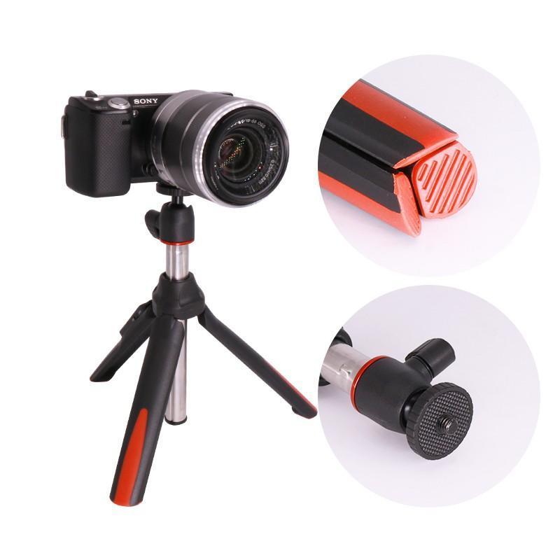 33-Inch Handheld And Mini Tripod 3 in 1 Self-Portrait Phone Selfie Stick With Bluetooth Remote for iPhone 8 Gopro - Image 4