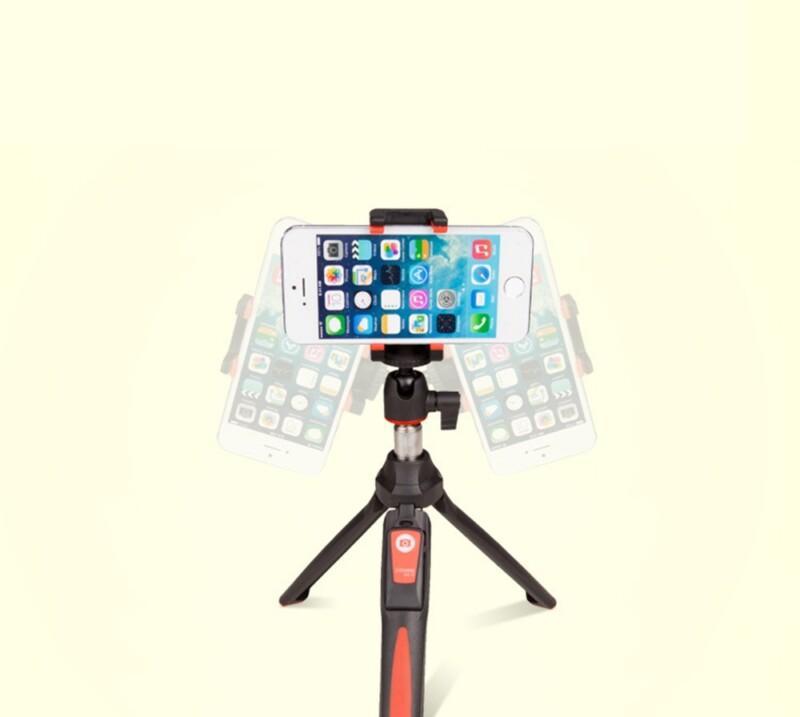 Handheld 3 in 1 Mini Tripod Monopod  Phone Selfie Stick wireless Bluetooth Remote Shutter for iPhone, Samsung, GoPro - Image 5