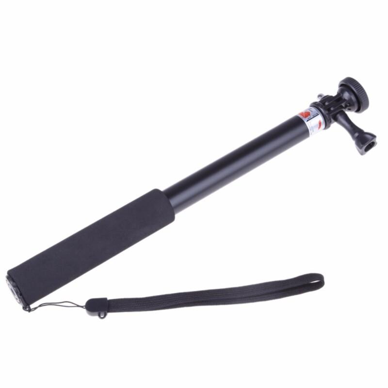 Selfie Stick Telescoping Extendable Self Portrait Stick Camera Handheld Monopod With Wrist Strap For GoPro Hero 2 3 3+ 4 - Image 4