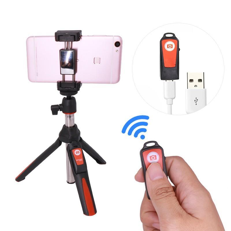 Handheld Tripod Combo Selfie Stick with Bluetooth Remote GoPro Exclusive Adapter For iPhone 7 Samsung  Huawei - Image 3