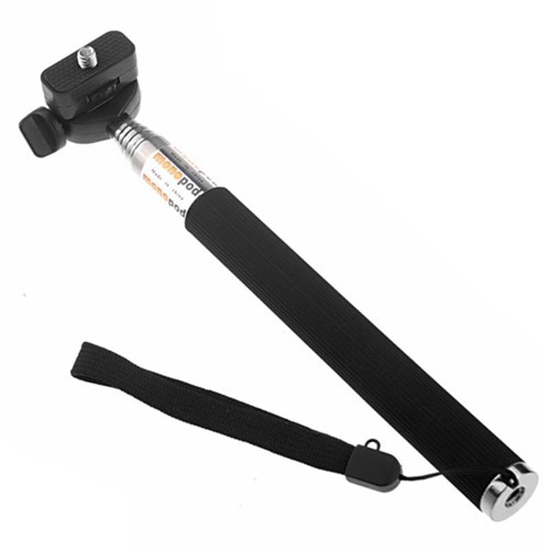 Extendable Handheld Selfie Stick Monopod + Mount Adapter For Gopro Hero 5 4 3 3+ 2 SJ4000 Xiaomi Yi Sport Action Camera - Image 4