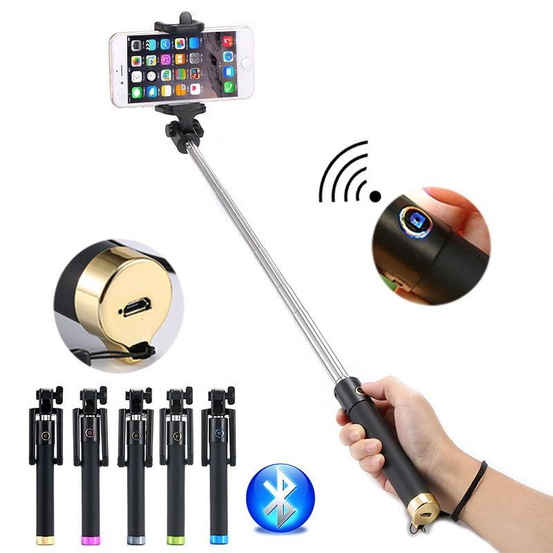 Bluetooth Selfie Stick Monopod Handheld Wireless Selfie for iPhone 7 6 6s Plus 5s IOS Android Para Selfie For Samsung - Image 2