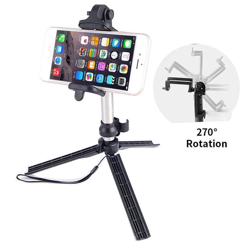 Bluetooth Selfie Stick Tripod+ Bluetooth Remote Control  Selfie Wireless Extendable for iPhone 7 6 Plus 5s for Samsung - Image 5