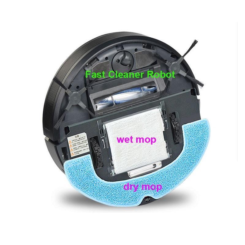 Wet And Dry Multifunctional Mini Robot Vacuum Cleaner  WIFI Smartphone App Control - Image 3