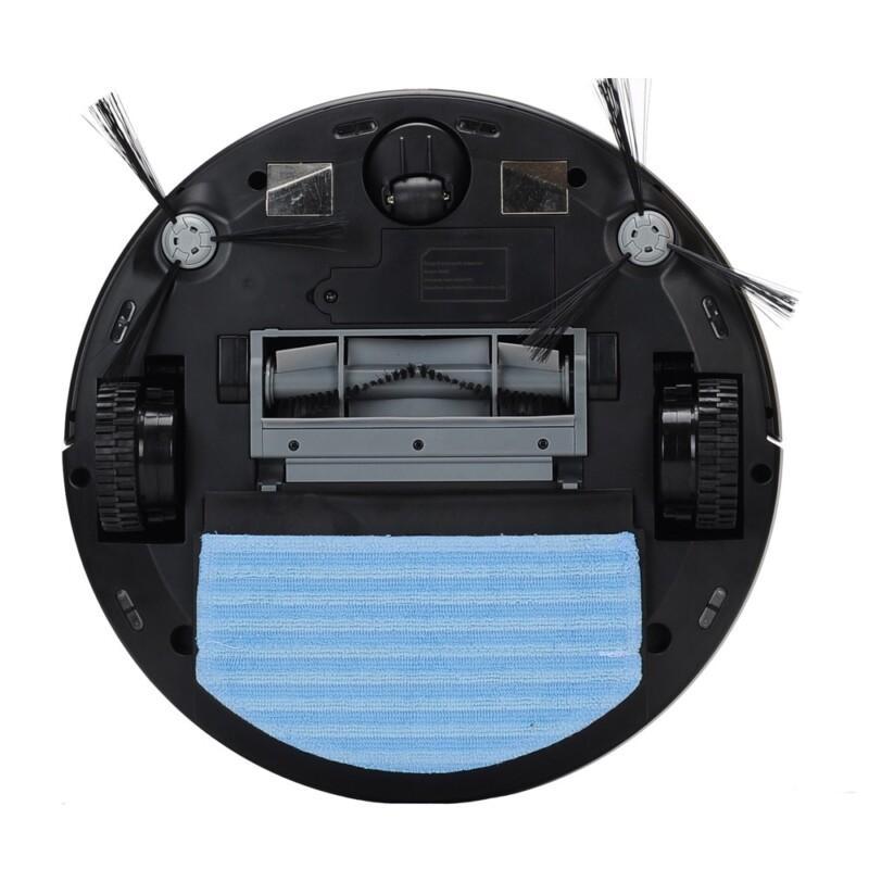 Robot Vacuum Cleaner Wet and Dry Mop 2 Brush Touch Screen With Voice Prompts Schedule - Image 2