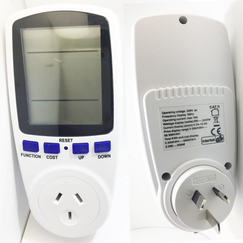 Power Energy Meter Wattmeter Digital Energy Meter Watt Voltage Power Socket Electric Meter US/EU/AU/UK Plug - Image 2