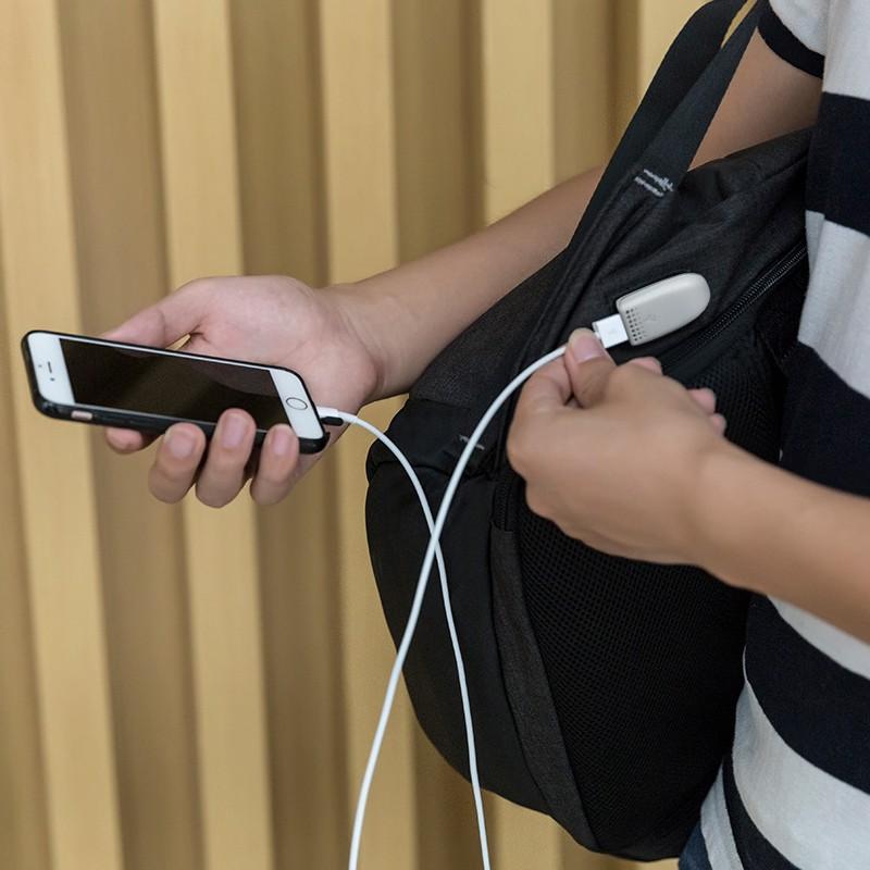 USB Charging 15-inch Laptop Backpacks For Teenager Waterproof Anti Theft Travel Backpack - Image 6