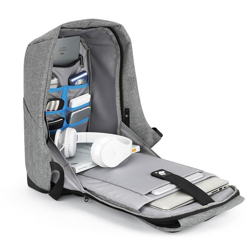 USB Charging 15-inch Laptop Backpacks For Teenager Waterproof Anti Theft Travel Backpack - Image 4