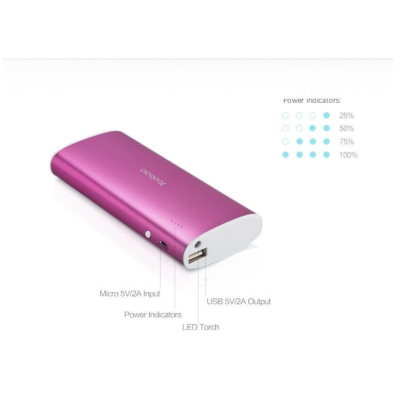 External Portable Charger Power Bank 13000mAh 5V/2A Battery LED Flashlight for iPhone Xiaomi Samsung - Image 3