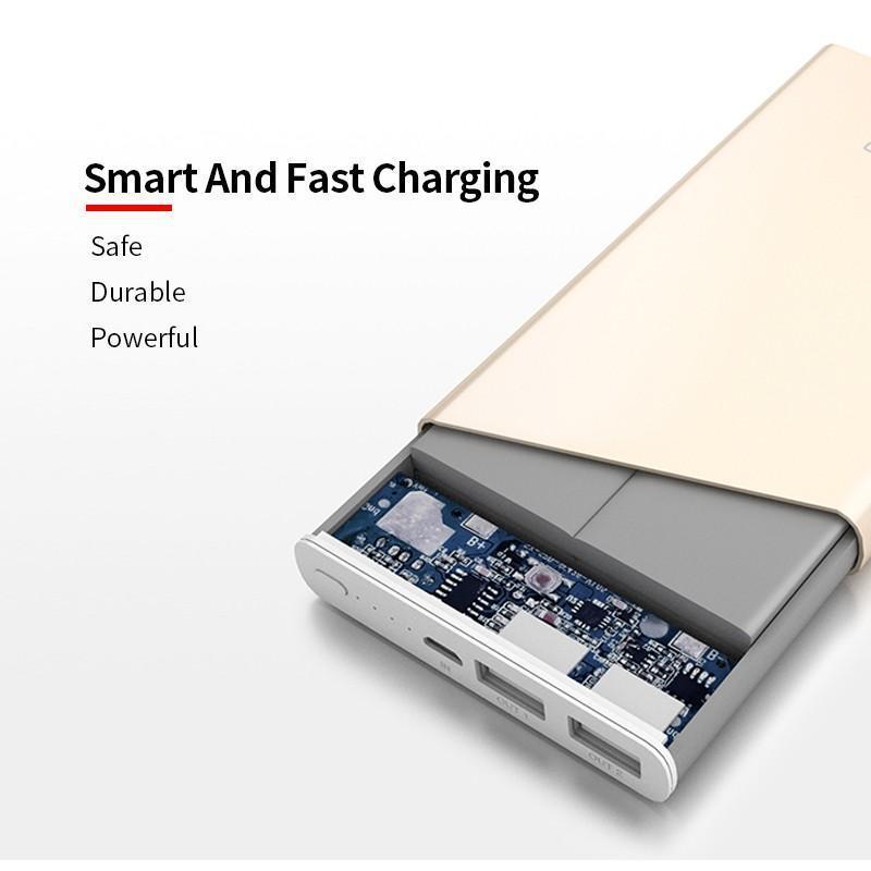 Fast Charger Power Bank 15000mAh External Battery Portable Mobile Fast Charger Dual USB Powerbank - Image 5