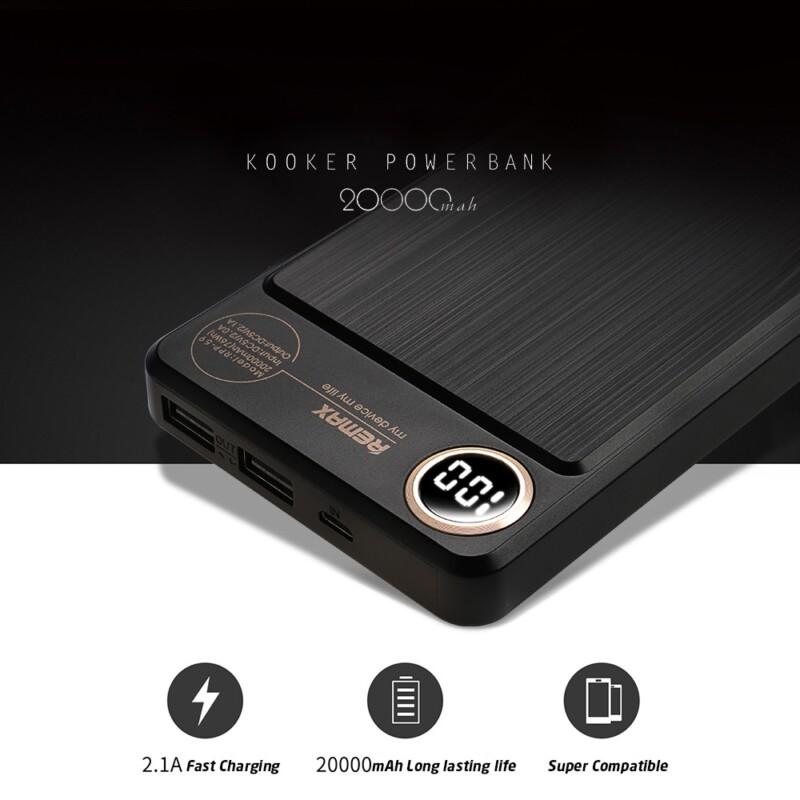 Portable Power Bank 20000mAh Dual USB Fast Polymer External Battery Charger Smartphones - Image 5