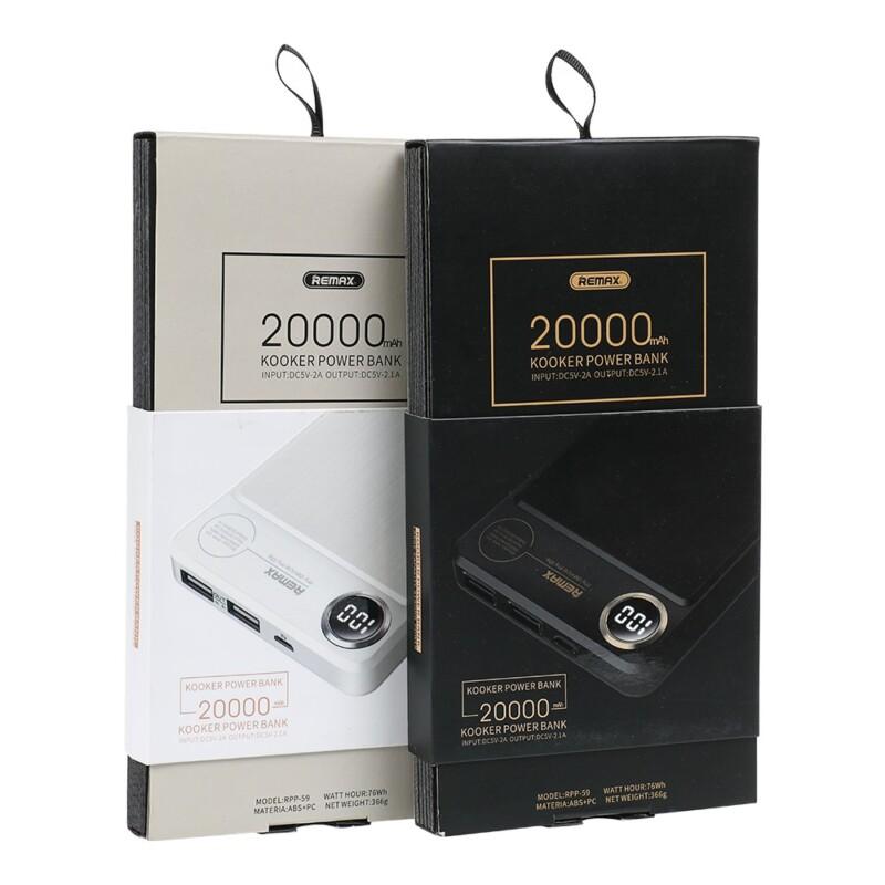 Portable Power Bank 20000mAh Dual USB Fast Polymer External Battery Charger Smartphones - Image 6