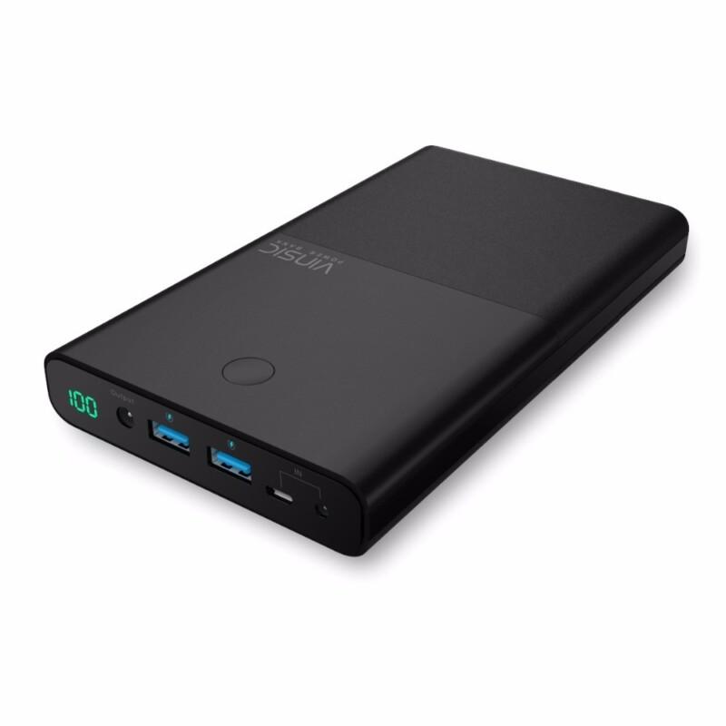 Laptop Charger Power Bank 30000mAh 4.5A/19V DC 2.4A Dual Ports External Battery Charger for Laptops, Tablets & iPhone Samsung - Image 3