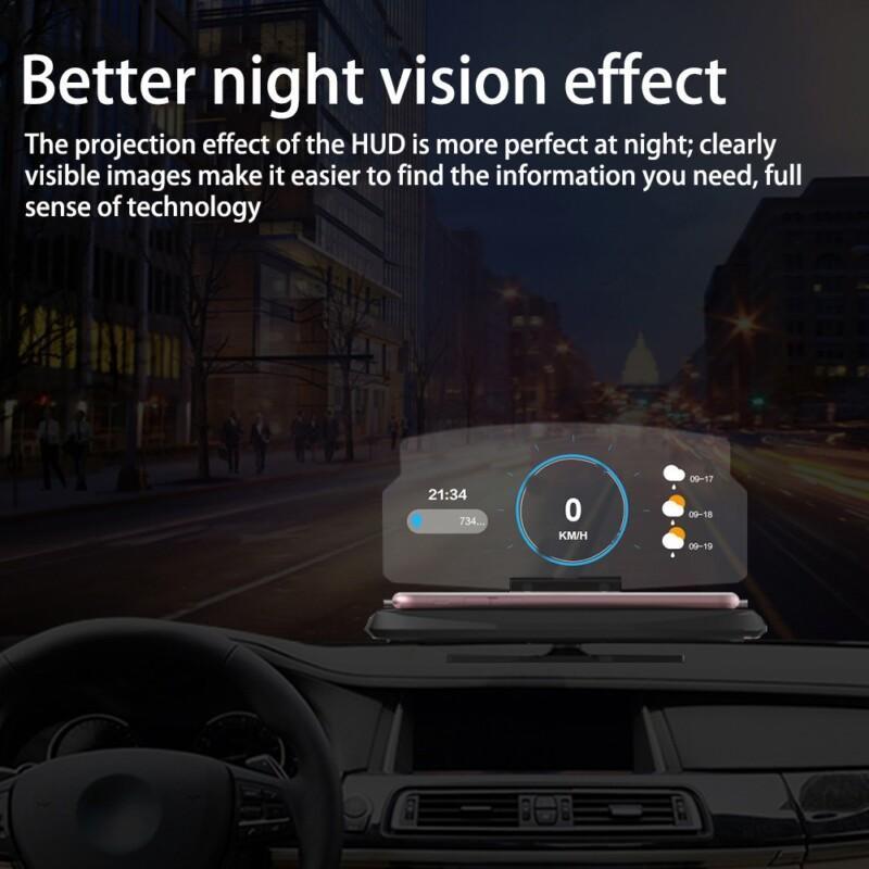 Car Navigation Head Raising Display For Digital Products Phone Navigation Holder With Screen Smaller Than 6.5 Inches - Image 2