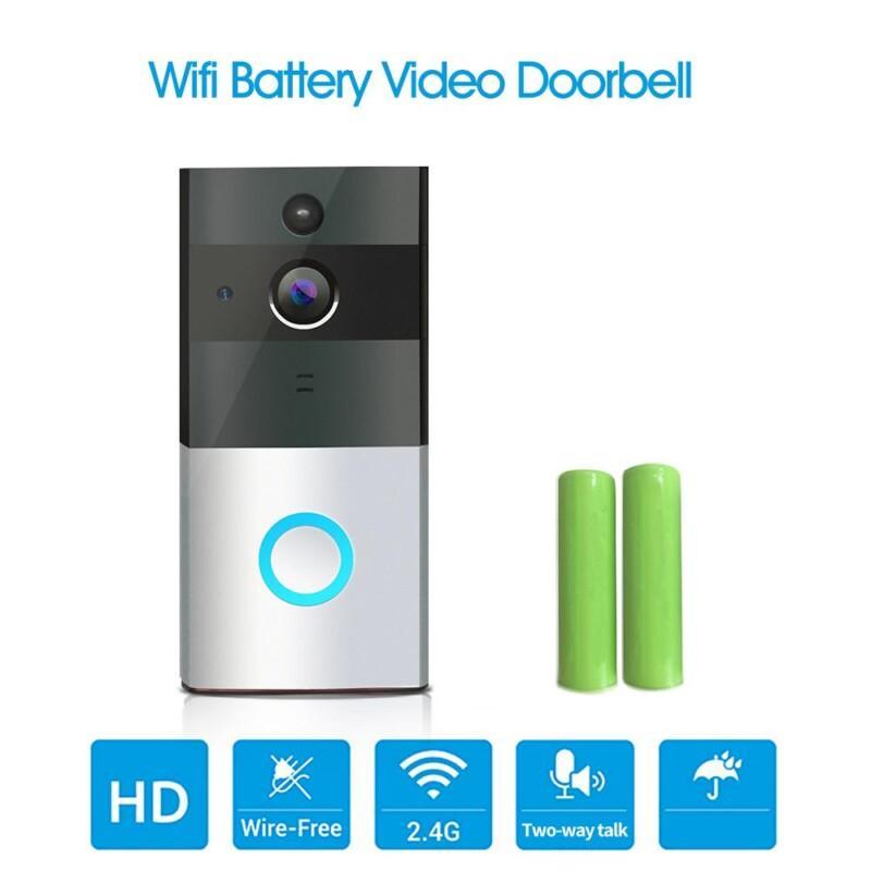 Motion Sensor Battery Power Two Way Audio Wireless Video Doorbell Camera Wi-Fi 720P HD IP Camera - Image 3