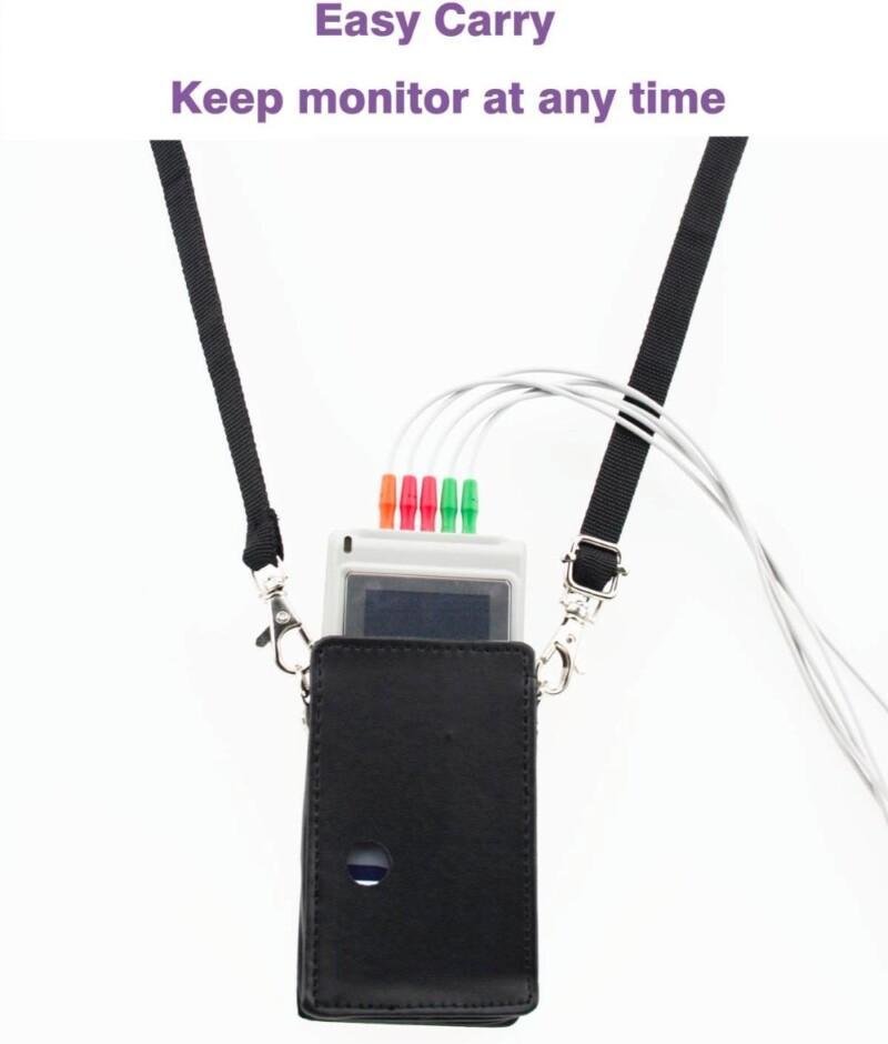 Portable Monitor ECG Recorder Cable 3 Channels Heart Monitoring 24 Hours Dynamic System - Image 5