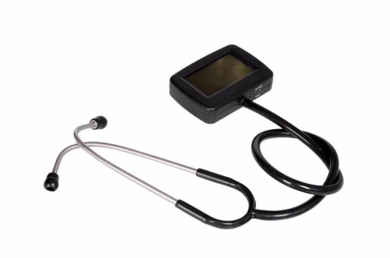 Portable Stethoscope Visual Multi-Function Heart Rate ECG Waveform With SPO2 Pulse Oxygen Saturation Probe - Image 5