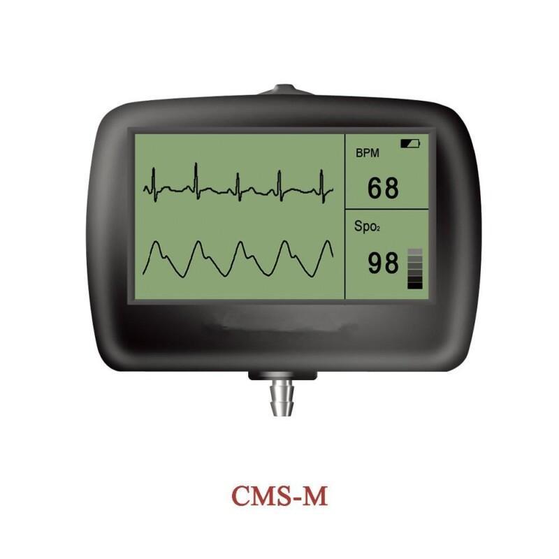 Portable Stethoscope Visual Multi-Function Heart Rate ECG Waveform With SPO2 Pulse Oxygen Saturation Probe - Image 3
