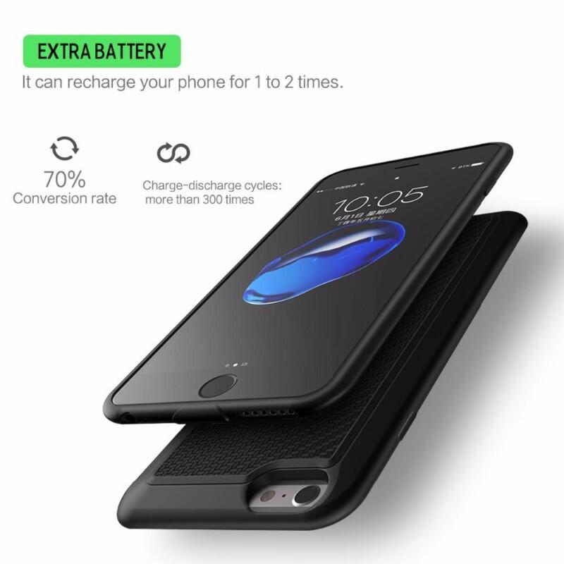 Battery Case 2500/3650mAh Battery Charger Case Cover Power Bank Charging Case For iPhone 6 6s 7 7 Plus - Image 2