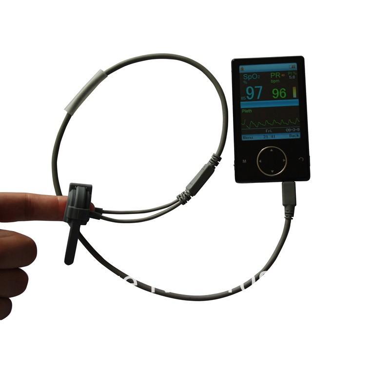 USB Blood Oxygen Saturation Monitor Hand Held Pulse Oximeter+SPO2+Wireless Transmission+Software - Image 2