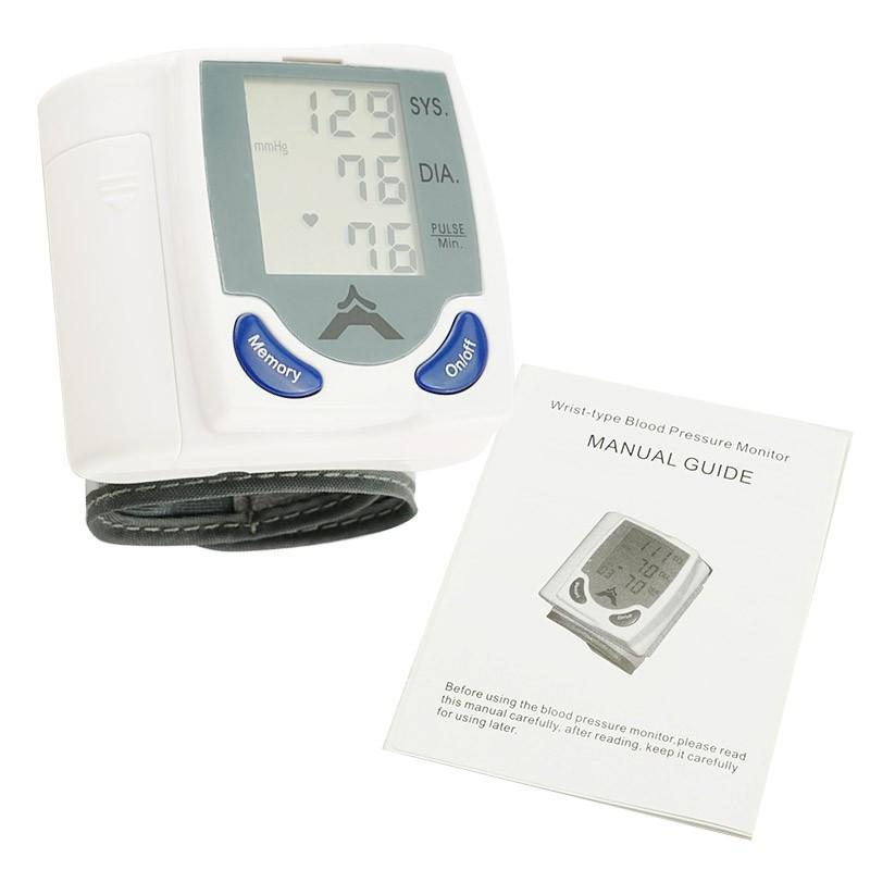 Digital LCD Automatic Wrist Cuff Blood Pressure Monitor Measurement Health Machine - Image 6