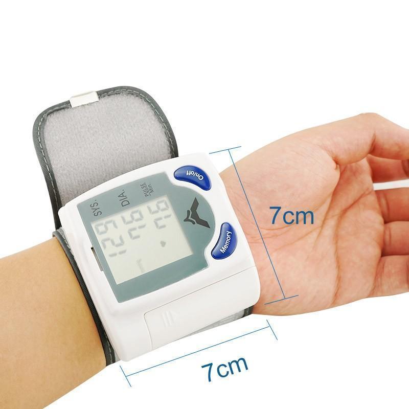 Digital LCD Automatic Wrist Cuff Blood Pressure Monitor Measurement Health Machine - Image 2