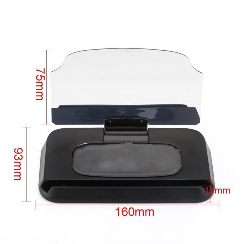 6.5 Inch HUD Head Up GPS Display Car Holder Windscreen Projector Head-Up Display For iPhone And Samsung - Image 5