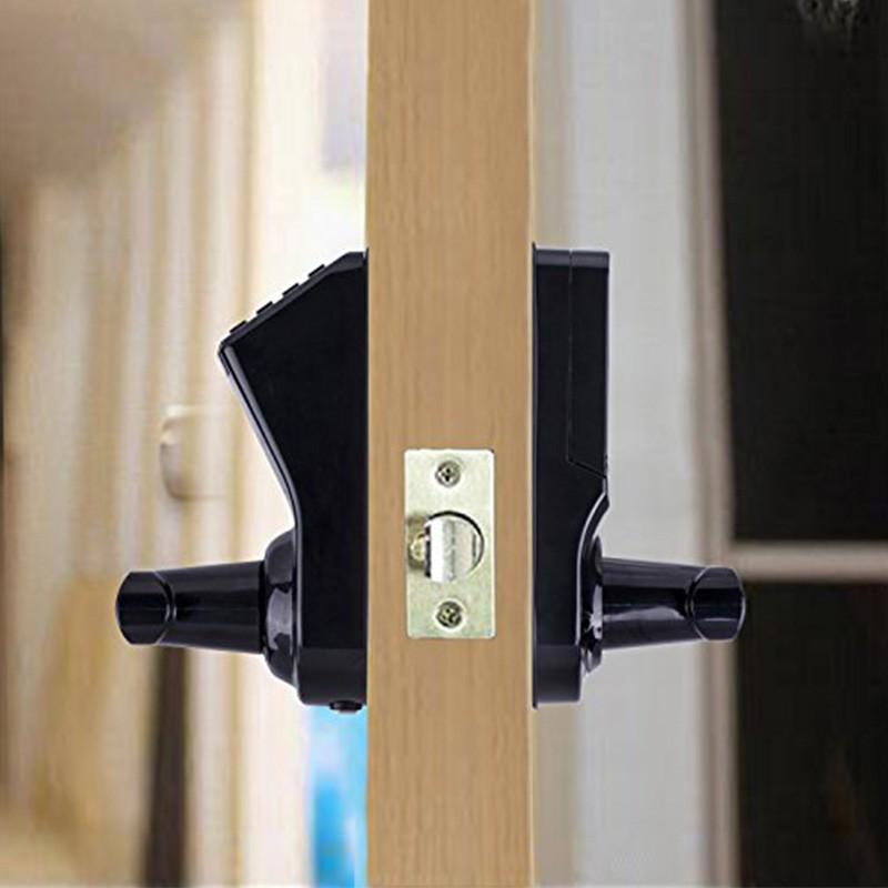 Biometric Door Fingerprint Bio Safe Lock Digital Fingerprint Password Key Lock Black Home Security Electronic Door Lock - Image 5