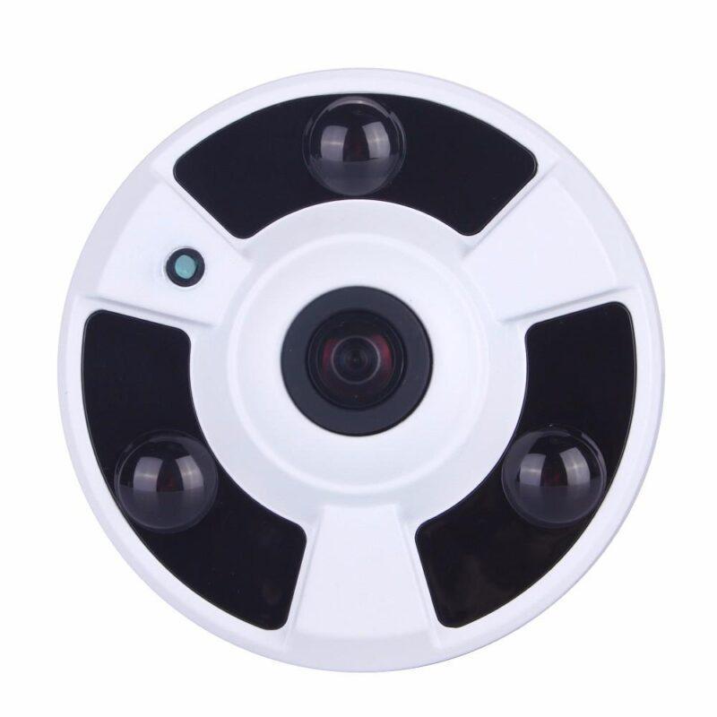 Panoramic 4MP  IP Camera Motion Detection CCTV Surveillance And  H.265 Fish Eye Wide Angle 5MP 1.7mm Lens - Image 2