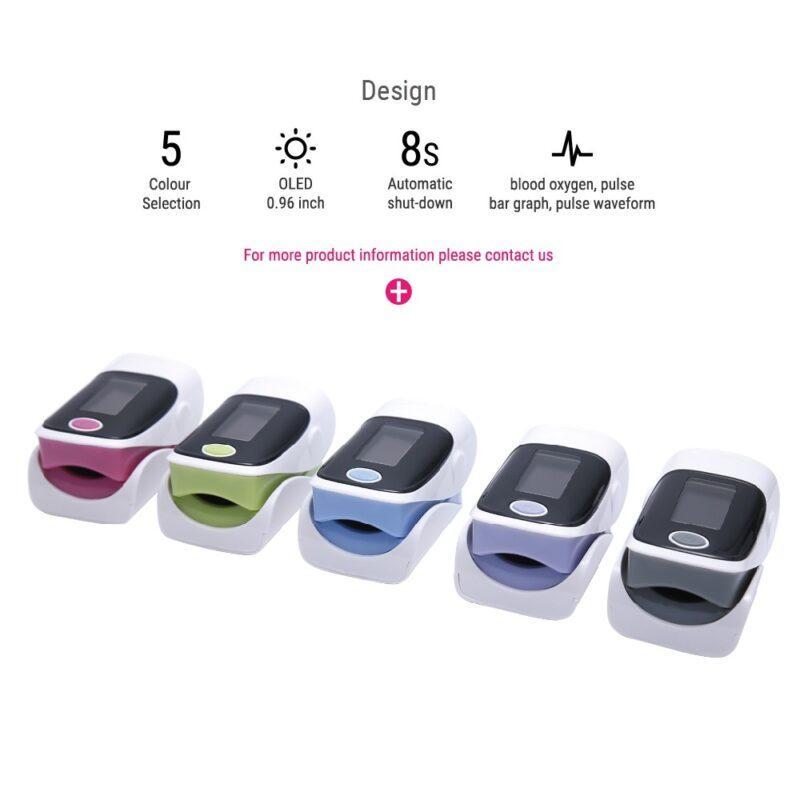 Smart Wrist Blood Pressure Monitor  Sphygmomanometer And Digital Fingertip Pulse Oximeter SpO2 - Image 5