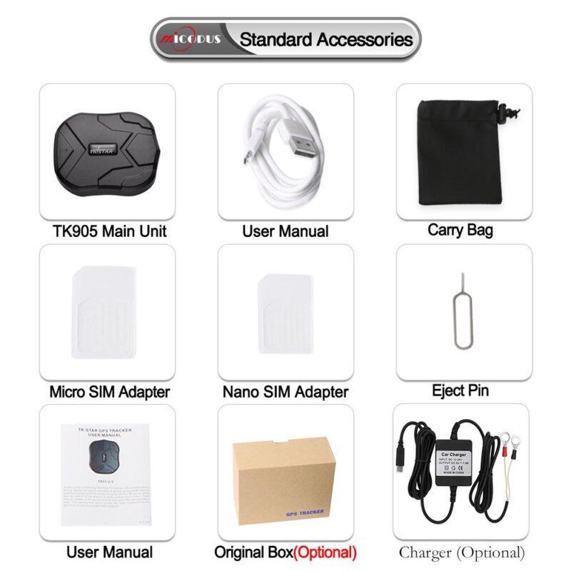 Vehicle Truck Car GPS Tracker Locating Device 90 Days Standby Time Magnet Waterproof Free Web Track APP - Image 6