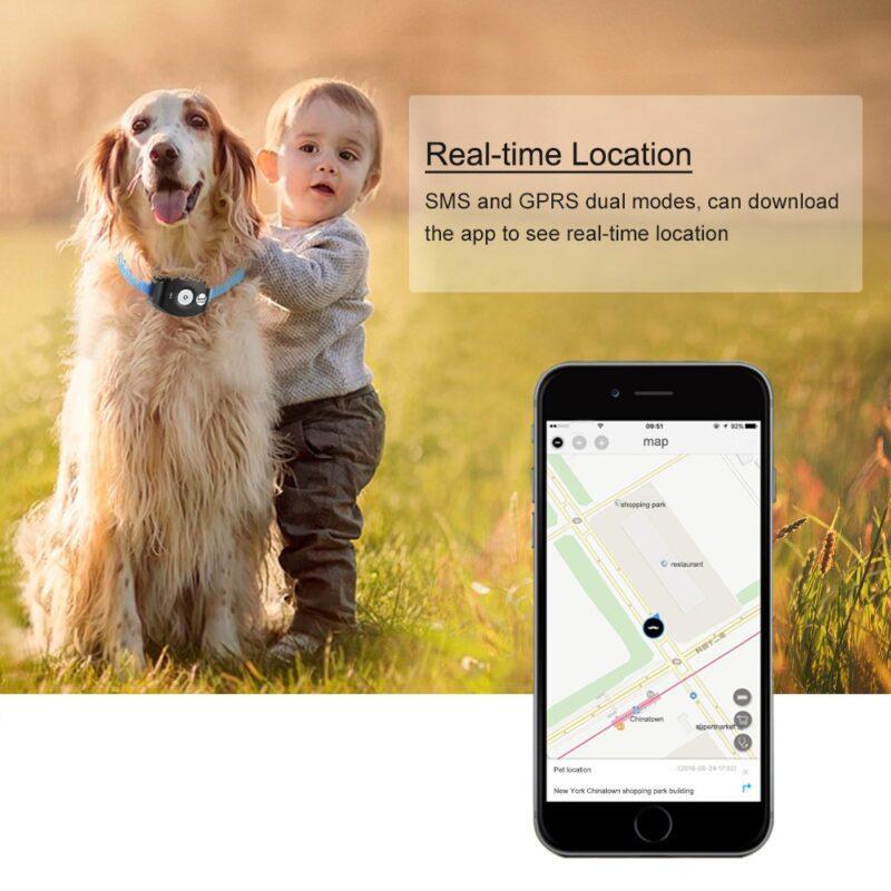 GPS Tracker Locator for Kids Children Pets Cats Dogs Collar Animal Vehicle Waterproof Tracking APP for iOS/Android Web  - Image 2