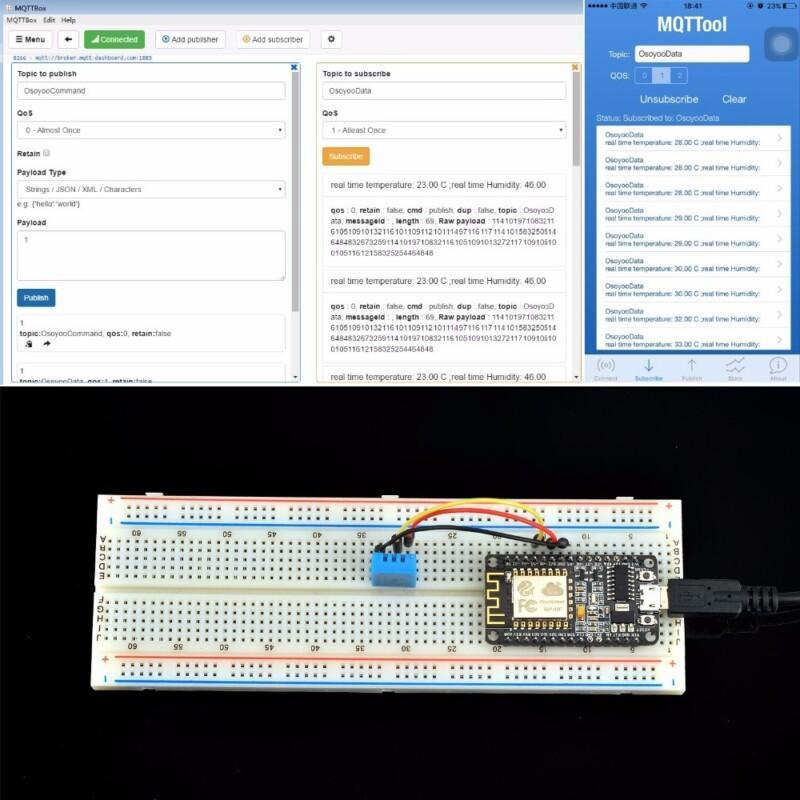 WIFI IOT NodeMcu Lua Internet of Things ESP8266  Programming Learning Starter Kit - Image 4