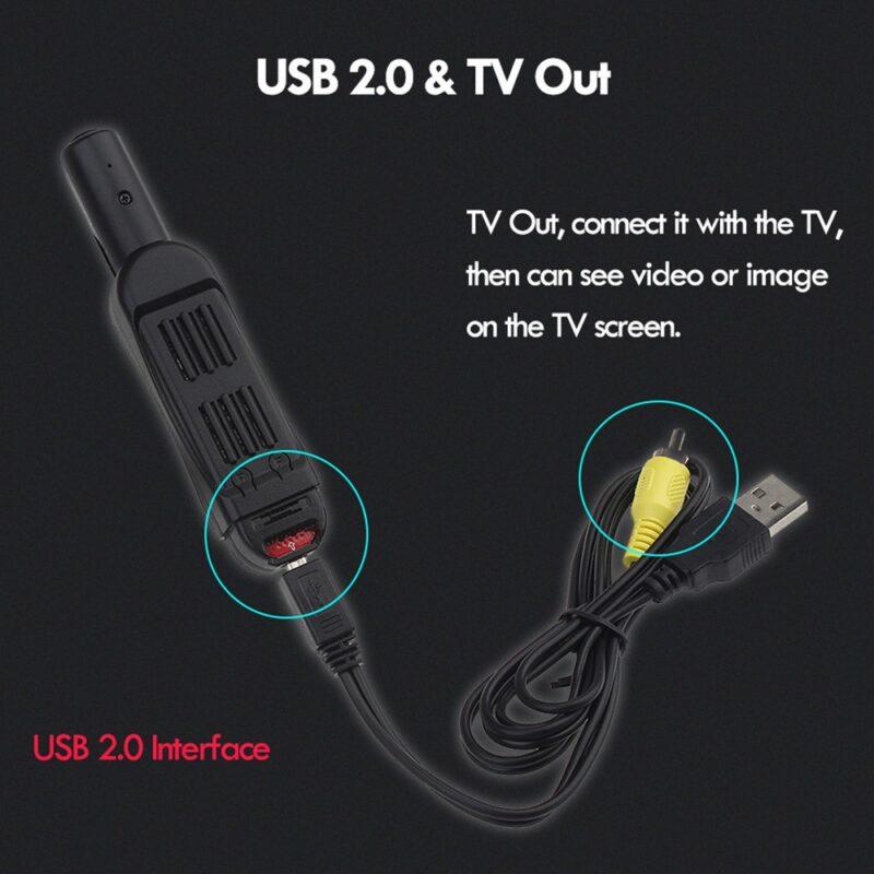 T189 8 MP Lens Full HD 1080P Mini Pen Voice Recorder / Digital Video Camera Recorder Portable TV Out Pocket Pen Cam - Image 6