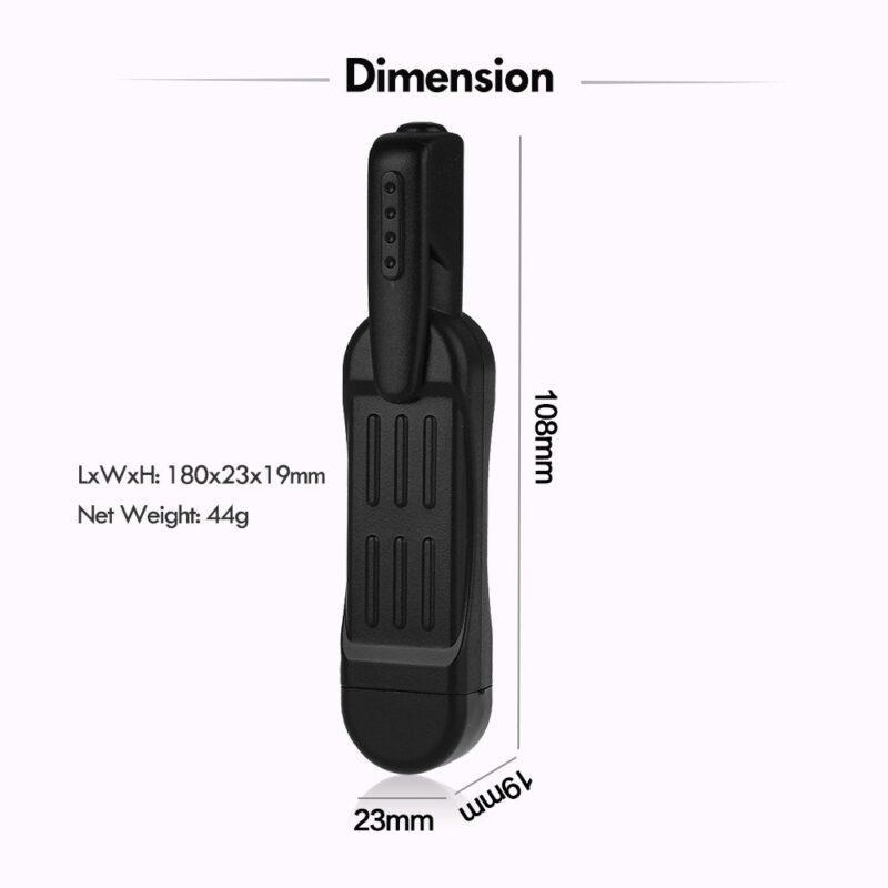 T189 8 MP Lens Full HD 1080P Mini Pen Voice Recorder / Digital Video Camera Recorder Portable TV Out Pocket Pen Cam - Image 4